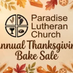 Annual Thanksgiving Bake Sale