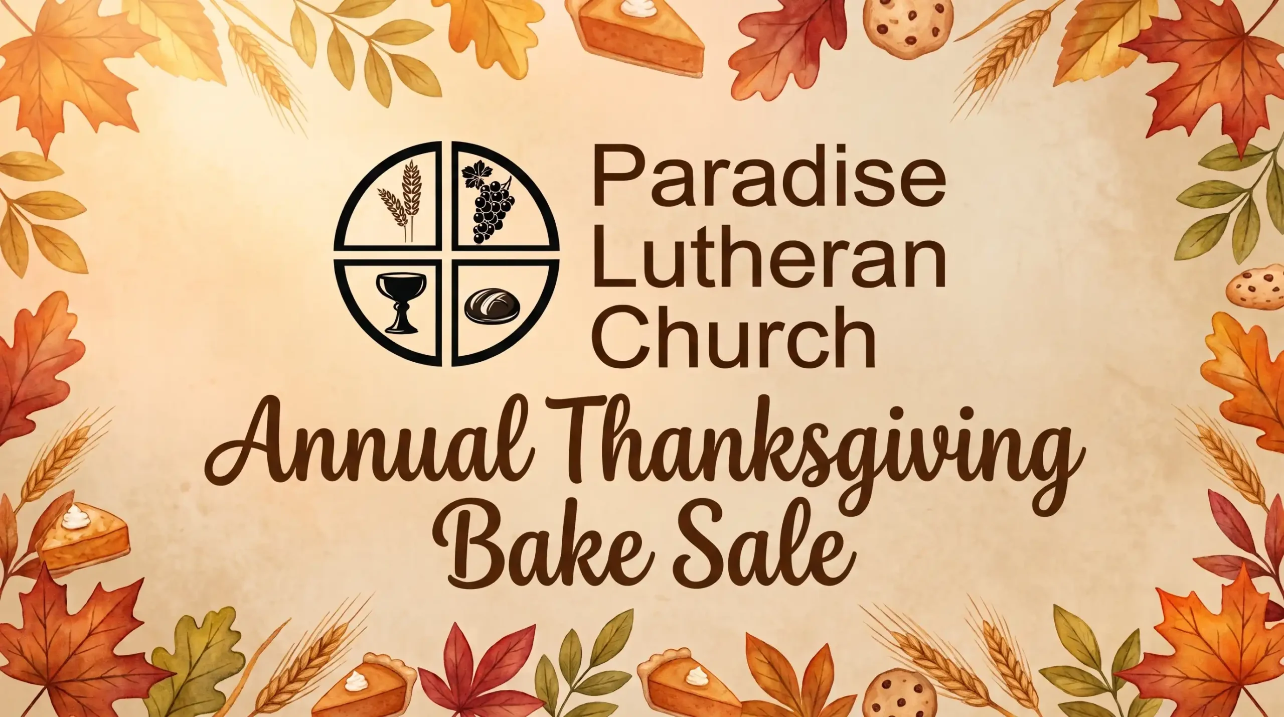 Annual Thanksgiving Bake Sale