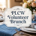 PLCW Volunteer Brunch: Denim & Diamond Appreciation