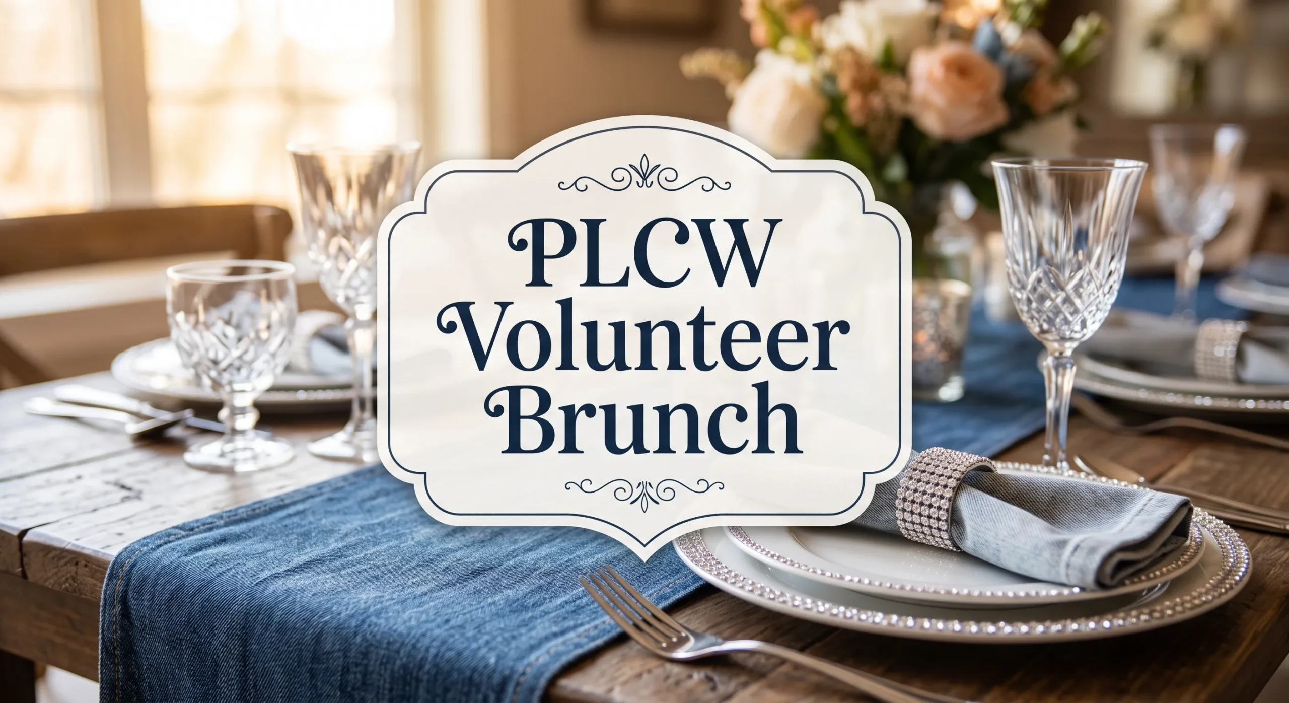 PLCW Volunteer Brunch: Denim & Diamond Appreciation